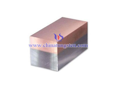 imagen de electrodo de tungsteno unido por cobre