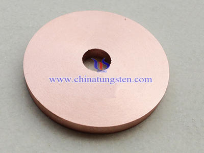 imagem de disco de cobre de tungstênio