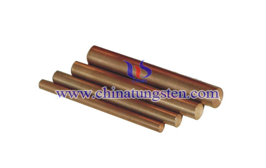 tungsten copper rod image