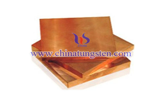 tungsten copper sheet image